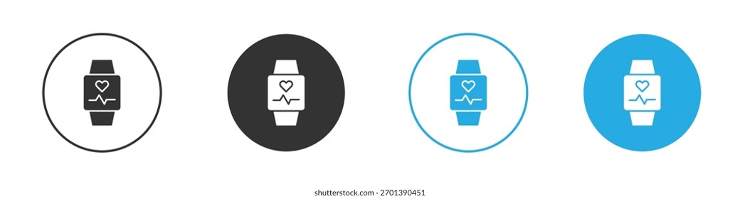 Smart watch icon. Graphic icon design template