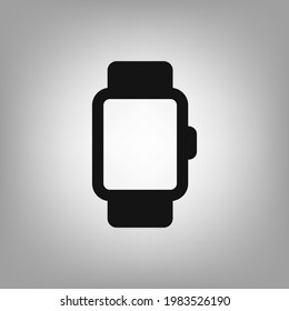 Smart watch icon for the interface of applications, games.