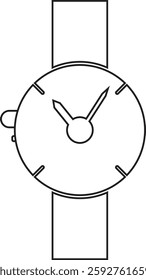 Smart Watch icon outline style vector