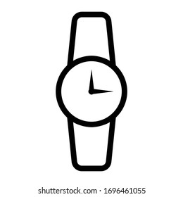 Diseño vectorial de esquema de icono Smart Watch