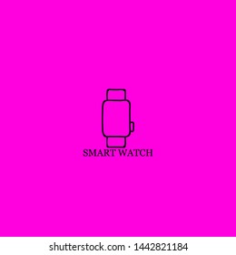 smart watch icon sign signifier vector