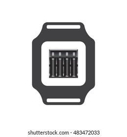 smart watch Icon vector