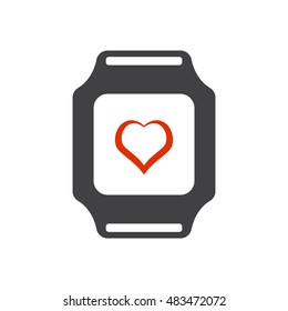 smart watch Icon vector