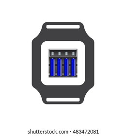 smart watch Icon vector