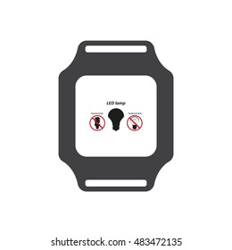 smart watch Icon vector