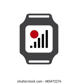 smart watch Icon vector