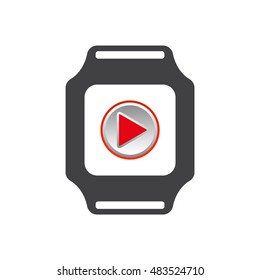 smart watch Icon vector