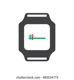 smart watch Icon vector