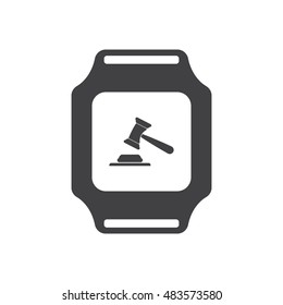 smart watch Icon vector