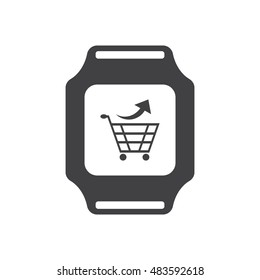 smart watch Icon vector