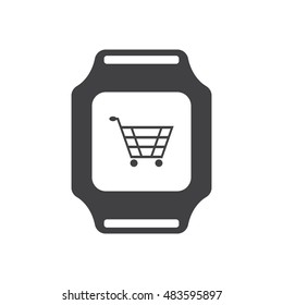 smart watch Icon vector