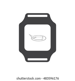 smart watch Icon vector