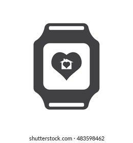 smart watch Icon vector