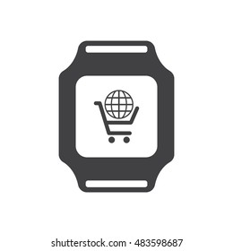 smart watch Icon vector