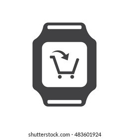 smart watch Icon vector
