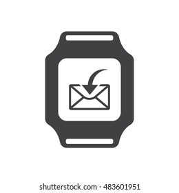 smart watch Icon vector