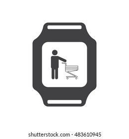 smart watch Icon vector