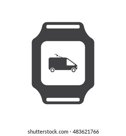 smart watch Icon vector