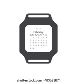 smart watch Icon vector