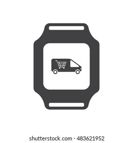 smart watch Icon vector