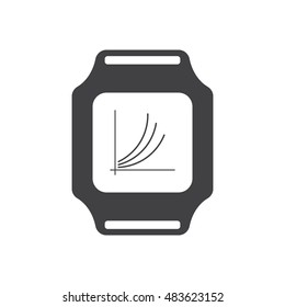 smart watch Icon vector