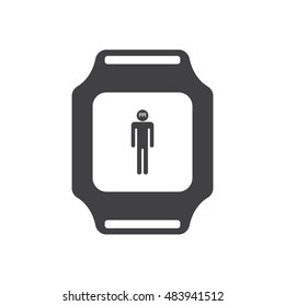 smart watch Icon vector