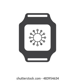 smart watch Icon vector