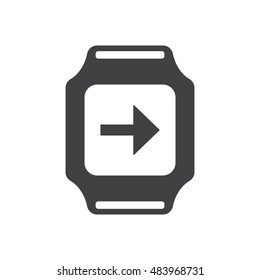 smart watch Icon vector