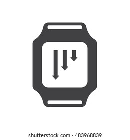 smart watch Icon vector