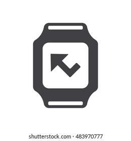 smart watch Icon vector