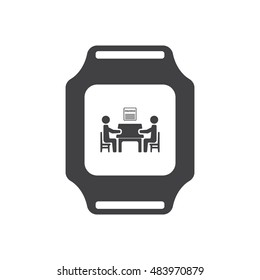 smart watch Icon vector