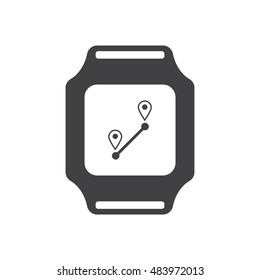 smart watch Icon vector