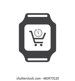 smart watch Icon vector