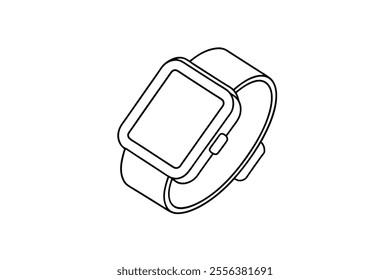 Smart watch Icon vector design 