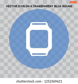 smart watch Icon vector  flat design style
