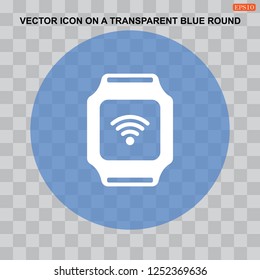 smart watch Icon vector  flat design style
