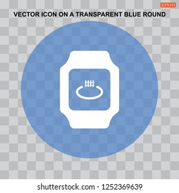 smart watch Icon vector  flat design style