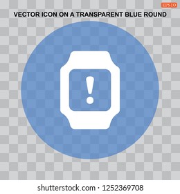 smart watch Icon vector  flat design style