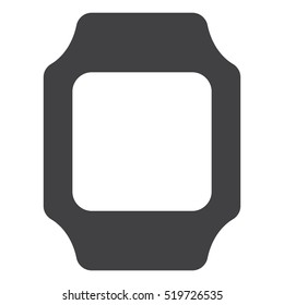 smart watch Icon vector  flat design style