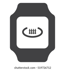 smart watch Icon vector  flat design style