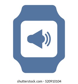 smart watch Icon vector  flat design style