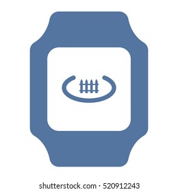 smart watch Icon vector  flat design style