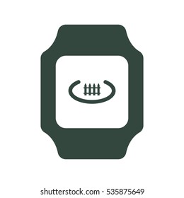 smart watch Icon vector  flat design style