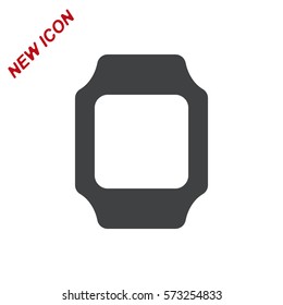 smart watch Icon vector  flat design style