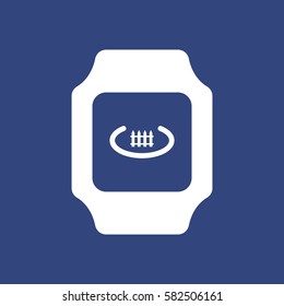 smart watch Icon vector  flat design style