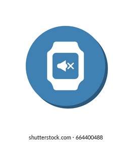 smart watch Icon vector  flat design style