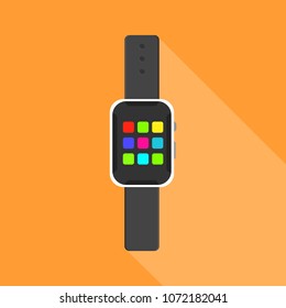 Smart watch icon. Vector illustration.