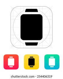 Smart watch icon. Vector illustration.