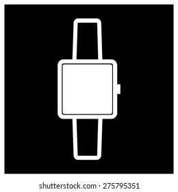 Smart watch icon vector illustration Smart watch icon vector illustration