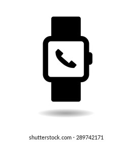 smart Watch icon vector illustration eps10 on white background